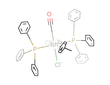 RhCl2COC6H4CH3(P(C6H5)3)2