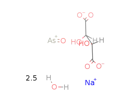 sodium arsenyl tartrate * 2.5H2O