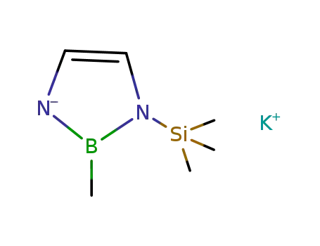 (2,3-dihydro-2-methyl-1-(trimethylsilyl)-1H-1,3,2-diazaborolyl)potassium