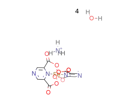 (NH4){Fe(pyrazine-2,6-dicarboxylate)2}*4H2O