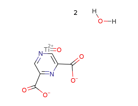 {TiO(pyrazine-2,6-dicarboxylate)(H2O)2}n