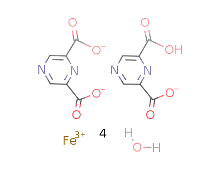H{Fe(pyrazine-2,6-dicarboxylate)2}*4H2O