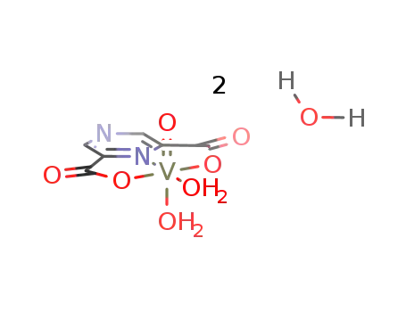 {VO(pyrazine-2,6-dicarboxylate)(H2O)2}*2H2O