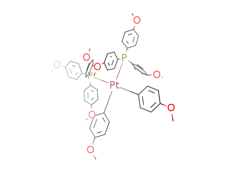 cis-bis(4-methoxyphenyl)bis{tris(4-methoxyphenyl)phosphane}platinum(II)