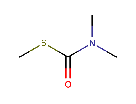 Molecular Structure of 3013-02-3 (S-methyl dimethylcarbamothioate)