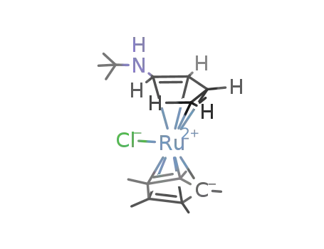 Cp(*)Ru[η(4)-CH2=CHCH=CHNH(CMe3)]Cl