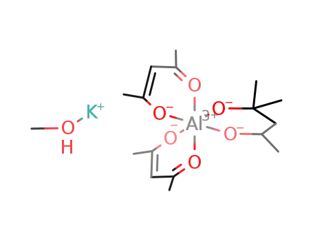 CH3OHK(1+)*(CH3COCHCOCH3)2Al(OC(CH3)2C(CH3)2O)(1-)=CH3OHK[(CH3COCHCOCH3)2Al(OC(CH3)2C(CH3)2O)]