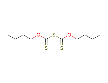Molecular Structure of 4092-75-5 (Bis(thiocarbonic acid O-butyl)thioanhydride)