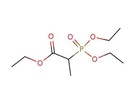 Molecular Structure of 3699-66-9 (TRIETHYL 2-PHOSPHONOPROPIONATE)