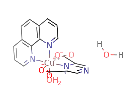 [Cu(pyrazine-2,6-dicarboxylic acid-2H)(1,10-phenanthroline)(H2O)]*H2O