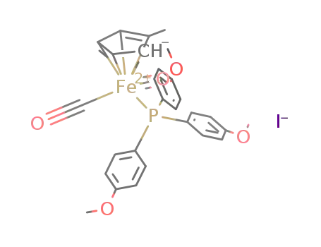 [(η5-C5H4Me)Fe(CO)2P(p-C6H4OMe)3]I
