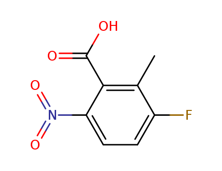 Benzoic acid, 3-fluoro-2-methyl-6-nitro-