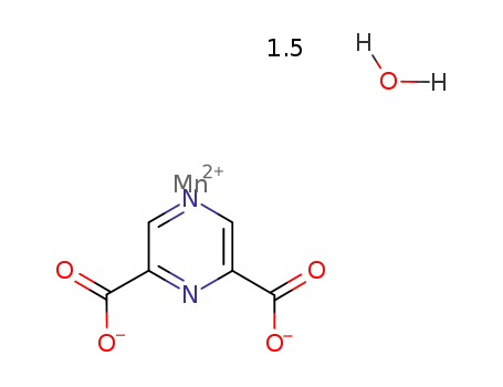 [Mn(pyrazine-2,6-dicarboxylic acid(-2H))(H2O)1.5]