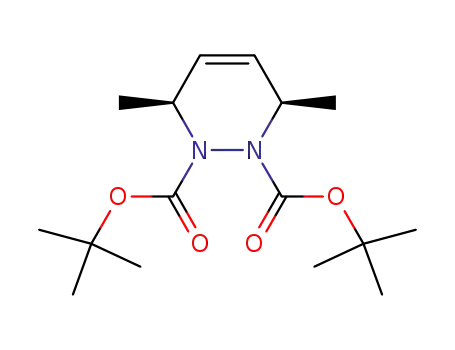 di-tert-butyl cis-3,6-dimethyl-1,2,3,6-tetrahydropyridazine-1,2-dicarboxylate