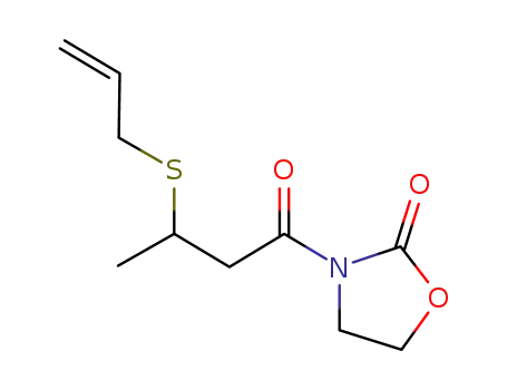 3-(3-(allylthio)butanoyl)oxazolidin-2-one