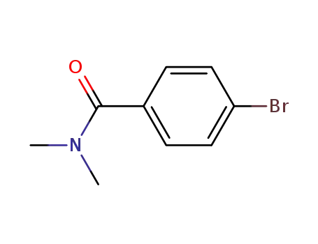 Molecular Structure of 18469-37-9 (4-Bromo-N,N-dimethylbenzamide)