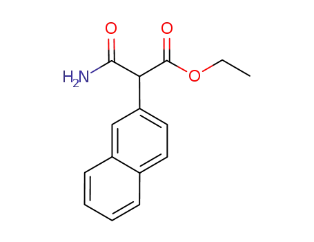 ethyl 3-amino-2-(naphthalen-2-yl)-3-oxopropanoate
