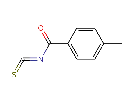 Molecular Structure of 16794-68-6 (4-METHYLBENZOYL ISOTHIOCYANATE)
