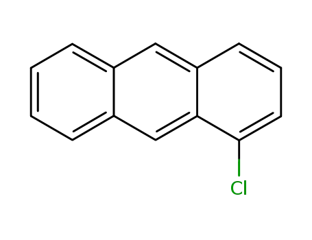 Molecular Structure of 4985-70-0 (1-CHLOROANTHRACENE)