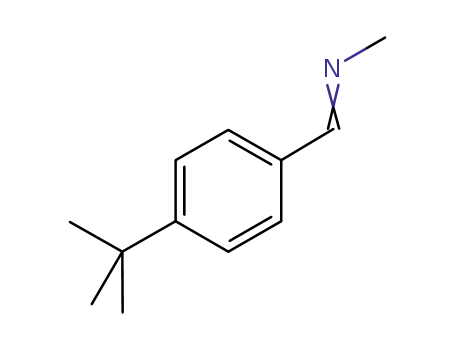 Molecular Structure of 144023-42-7 (Methanamine, N-[[4-(1,1-dimethylethyl)phenyl]methylene]-)