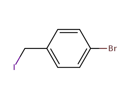 Molecular Structure of 55883-45-9 (Benzene, 1-bromo-4-(iodomethyl)-)