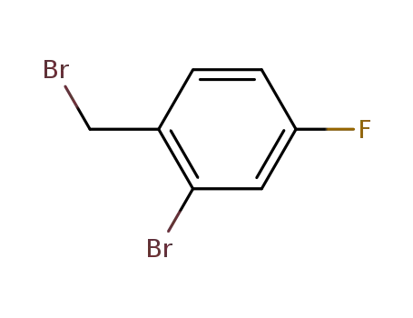 Molecular Structure of 61150-57-0 (2-Bromo-1-(bromomethyl)-4-fluorobenzene)