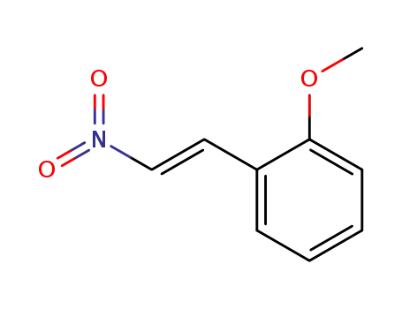 Molecular Structure of 3316-24-3 (1-(2-Methoxyphenyl)-2-nitroethene)