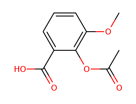 Benzoic acid,2-(acetyloxy)-3-methoxy-