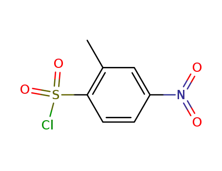 Molecular Structure of 21320-90-1 (5-Nitrotoluene-2-sulphonyl chloride)