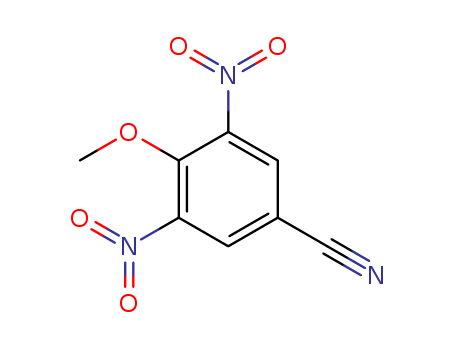 Benzonitrile, 4-methoxy-3,5-dinitro-