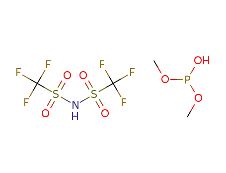 dimethoxy(hydroxy)phosphonium bis(trifluoromethanesulfonyl)azanide