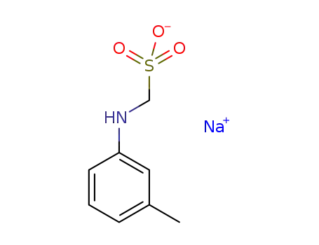 Methanesulfonic acid,1-[(3-methylphenyl)amino]-, sodium salt (1:1) cas  6274-20-0