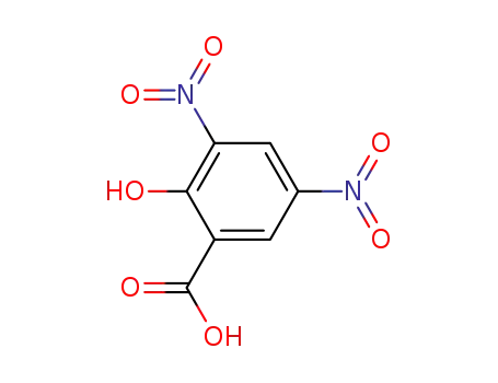 Molecular Structure of 609-99-4 (3,5-Dinitrosalicylic acid)