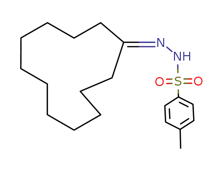 Molecular Structure of 3552-02-1 (Benzenesulfonic acid, 4-methyl-, cyclododecylidenehydrazide)