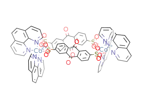 bis(2,6-anthraquinone disulfonate)tetrakis(1,10-phenanthroline)dicobalt(II)