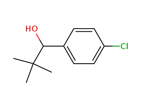 Molecular Structure of 6200-21-1 (Benzenemethanol, 4-chloro-a-(1,1-dimethylethyl)-)