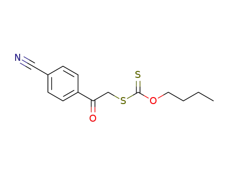 O-butyl S-[2-(4-cyanophenyl)-2-oxoethyl] carbonodithioate