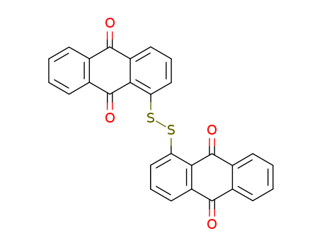 9,10-Anthracenedione, 1,1-dithiobis- cas  13354-33-1