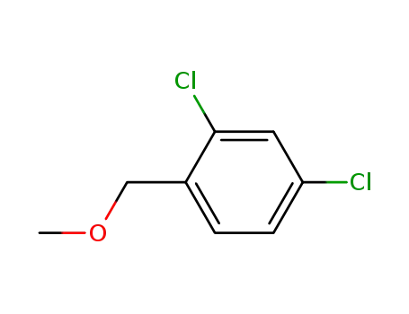 Molecular Structure of 90532-34-6 (Benzene, 2,4-dichloro-1-(methoxymethyl)-)