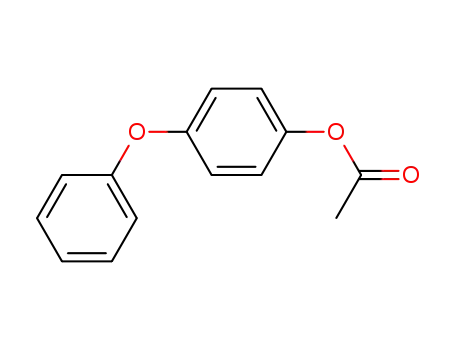 Molecular Structure of 19082-52-1 (Phenol, 4-phenoxy-, acetate)