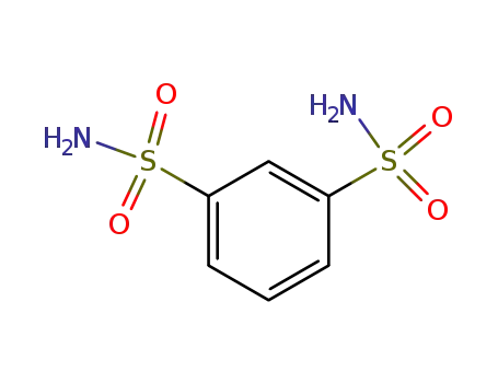Molecular Structure of 3701-01-7 (1,3-Benzenedisulfonamide)