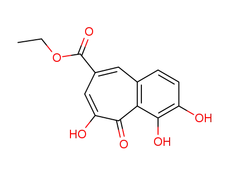 ethyl 1,2,8-trihydroxy-9-oxo-9H-benzocycloheptene-6-carboxylate