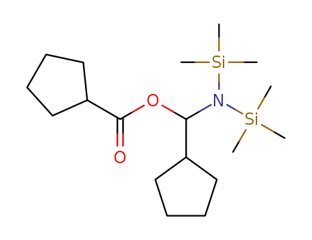 (bis(trimethylsilyl)amino)(cyclopentyl)methyl cyclopentanecarboxylate