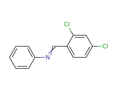 N-[(2,4-dichlorophenyl)methylene]benzenamine