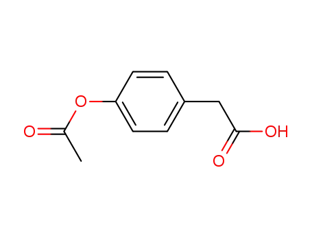 Molecular Structure of 38177-33-2 ([4-(acetyloxy)phenyl]acetic acid)