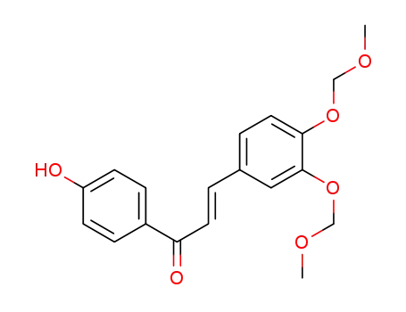 (E)-3-(3,4-bis(methoxymethoxy)phenyl)-1-(4-hydroxyphen-yl)prop-2-en-1-one