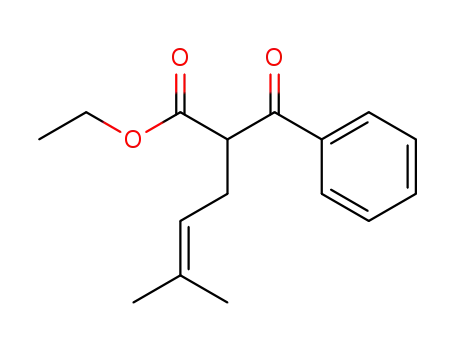 ethyl 2-benzoyl-5-methylhex-4-enoate