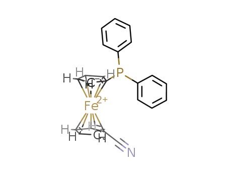 1’-(diphenylphosphanyl)-1-cyanoferrocene