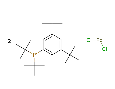 bis(di-tert-butyl(3,5-di-(tert-butyl)phenyl)phosphine)dichloropalladium