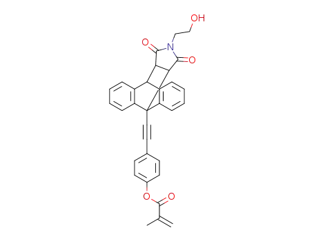 4-((13-(2-hydroxyethyl)-12,14-dioxo-9,10-[3,4]epipyrroloanthracen-9(10H)-yl)ethynyl)phenyl methacrylate